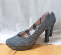 Plateau-Pumps im Tweed-Look von Högl Gr. 5/38 Bayern - Großostheim Vorschau