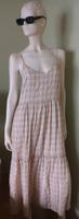 Hallhuber Maxi Kleid Gr.36 beige /kariert  Neuwertig Baden-Württemberg - Ditzingen Vorschau
