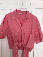 Benetton Bluse 38 rot/weiss top! Baden-Württemberg - Mannheim Vorschau