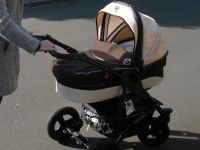 braun/cremefarbener Kombi -Kinderwagen von Zekiwa Bayern - Hemhofen Vorschau