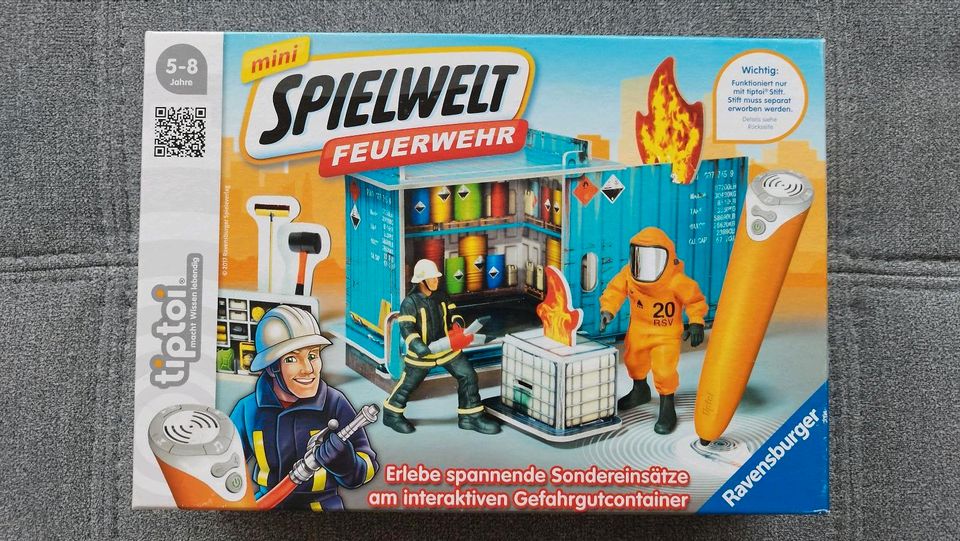 TipToi Mini Spielwelt Feuerwehr Ravensburger in Simbach