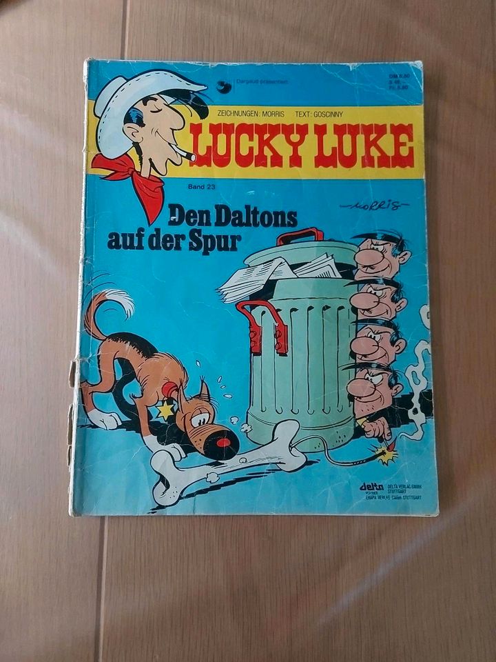 7x Lucky Luke in Breuberg