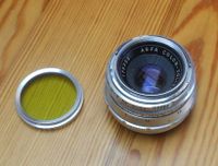 Objektiv AGFA Color SOLINAR 1:2,8/50 sowie einen passenden Filter Rheinland-Pfalz - Irmenach Vorschau