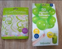 30 Helium Ballons grün und 12 Spiralhänger neu originalverpackt Sachsen - Chemnitz Vorschau