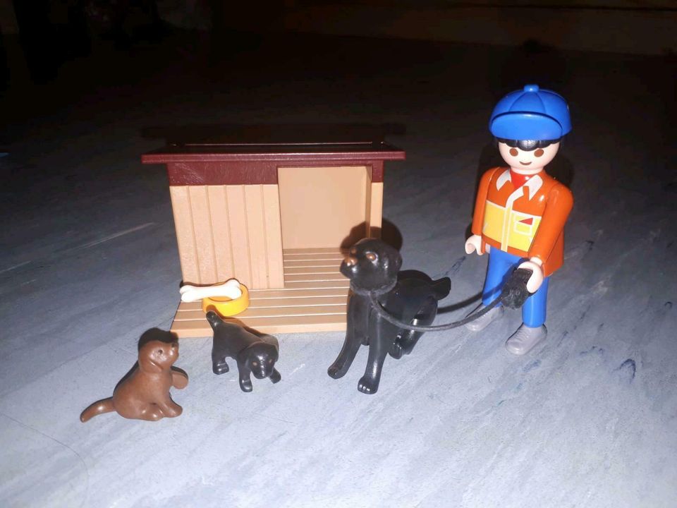 Playmobil Hofhund mit Welpen 5125-A in Frankfurt am Main