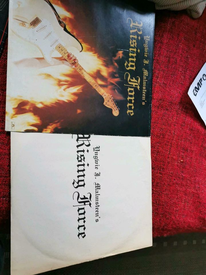 Yingwiw Malmsteen Rising Force LP yugoslawische version in Bempflingen