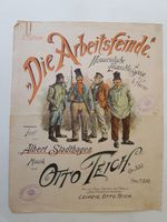 Humoristische Ensemble Szene Die Arbeitsfeinde Otto Teich ca1900 Baden-Württemberg - Leonberg Vorschau