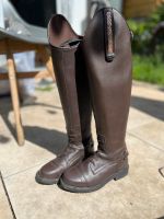 Reitstiefel dunkelbraun mit Glitzer 36 R Baden-Württemberg - Remseck am Neckar Vorschau