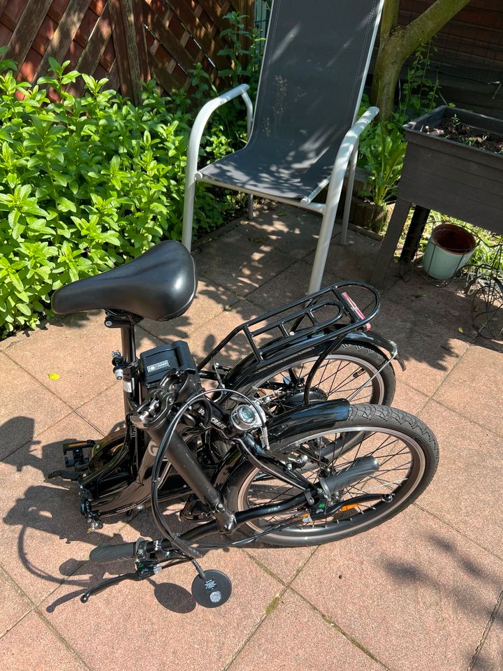 Vecocraft Nemesis E-Klapprad 7,8 Ah Schwarz in Wetter (Ruhr)