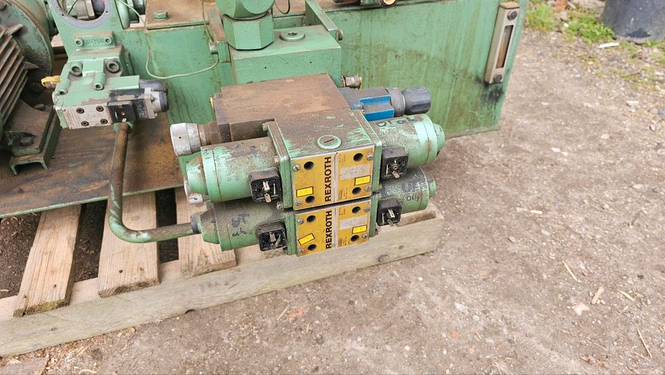 Hydraulikaggregat Holzspalter Kantbank 125 Bar 50 l/min 5,5kw in Seibersbach