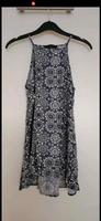 Damen top shirt spaghetti 34 XS boho Muster gut blau viscose Hessen - Heusenstamm Vorschau