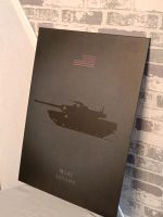 Displate Tank Panzer M1A1 Abrams Dekoration Metallschild Dithmarschen - Lohe-Rickelshof Vorschau