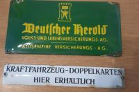 Blechschild/Emaileschild Deutscher Herold Bayern - Buttenwiesen Vorschau