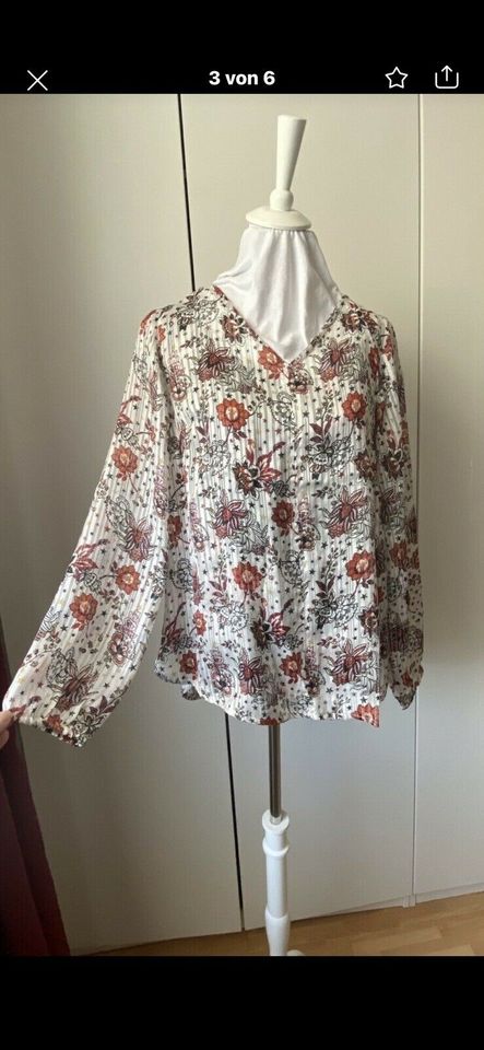 GINA Damen Bluse mit floralem Muster 40 NEU in Remscheid