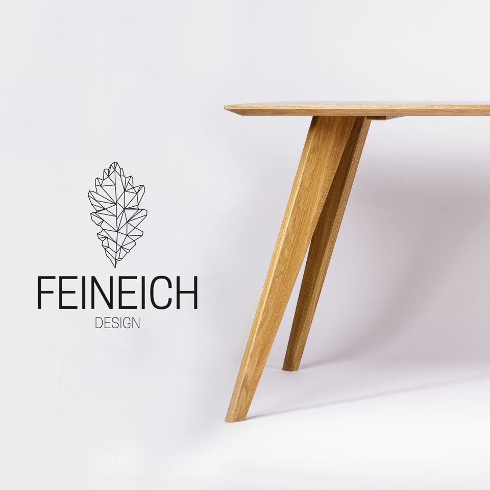 Tisch | Esstisch | Designertisch | Eiche | Ansteckplatte | Massiv in Endingen