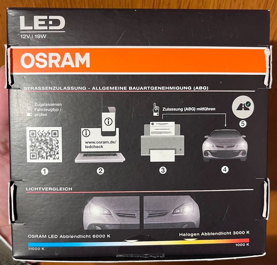 H7 OSRAM Night Breaker LED (Abblendlicht) in Düren