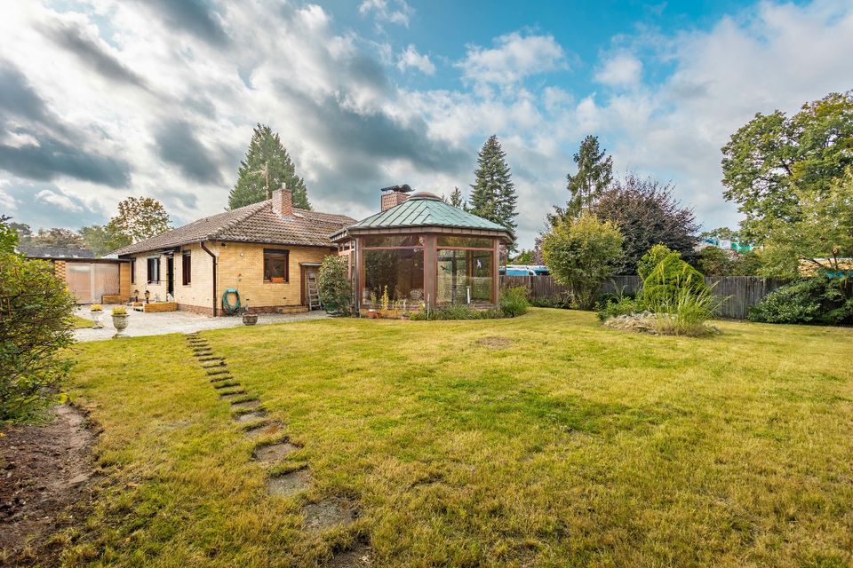 Alles auf einer Ebene: Hübscher Bungalow auf großzügigem Grundstück in ruhiger Lage von Resse in Wedemark