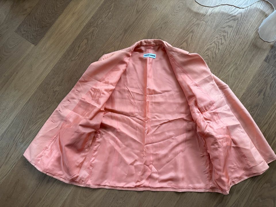 Gerry Weber Damen Blazer Orange pfirsich 42 XL Sakko Jacket in Düsseldorf