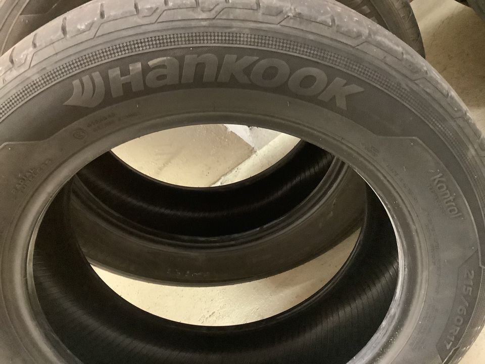 Sommerreifen  215/60  17zoll  Hankook in Dingolfing