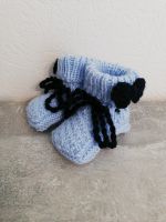 Babyschuhe /Erstlingsschuhe gestrickt neu hellblau Baden-Württemberg - Baienfurt Vorschau