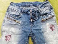 Damen Jeans, Blumen, Hippie, M Hessen - Schöffengrund Vorschau
