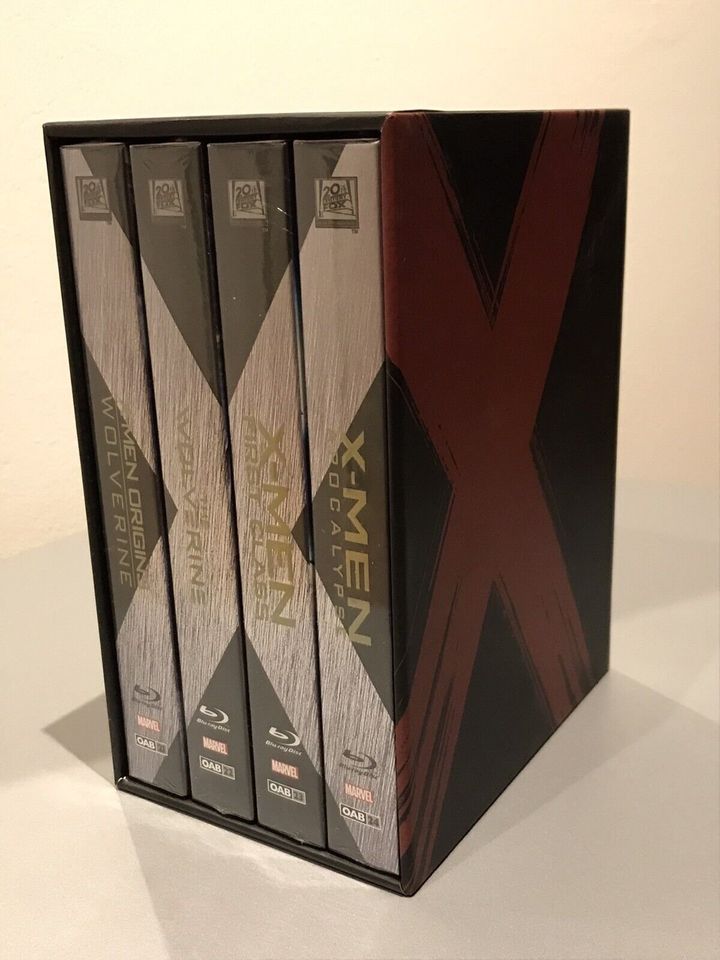 Marvel X-MEN - Blufans Quadrilogy Box Steelbook OneClick Fullslip in Bad Salzuflen