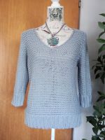 Damenpullover, Pullover mit 3/4-Ärmel, Pulli, Grau Gr. M Baden-Württemberg - Mengen Vorschau