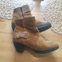 Stiefeletten, Stiefel, Wolky, braun, Antikstyle, Leder Nordrhein-Westfalen - Haltern am See Vorschau