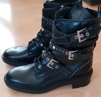 Zara Schuhe Leder gr. 39 schwarz Baden-Württemberg - Vaihingen an der Enz Vorschau