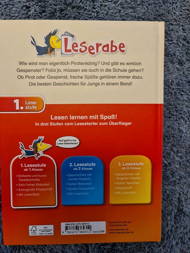 2 Erstlesebücher vom Leseraben in Saarbrücken