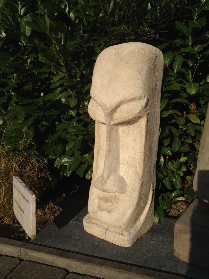 Gartenfigur Moai Osterinseln in Laer