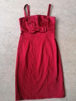 Kleid Größe 36/38 S/M Schleife Rot Satin tailliert Friedrichshain-Kreuzberg - Kreuzberg Vorschau