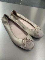 Unisa Ballerinas Gr. 37 Creme Leder Glitzer Top Bayern - Eggenfelden Vorschau