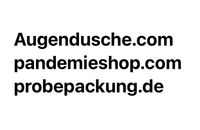 Domain augendusche . com und  pandemieshop com probepackung Niedersachsen - Braunschweig Vorschau