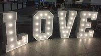 Verleih! XXL Leuchtbuchstaben „LOVE“ Hochzeit Vintage Deko Nordrhein-Westfalen - Leverkusen Vorschau