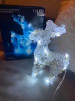 Weihnachtsbeleuchtung ‚Rentier‘ - Höhe 21cm LED Bayern - Bad Steben Vorschau