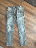 Please Jeans P98 in grau Größe Small mit schönen Details Bayern - Schwaig Vorschau