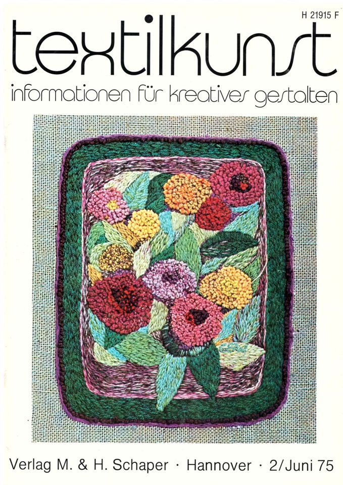 Zeitschrift Textilkunst- und Textilkunst international - in Backnang