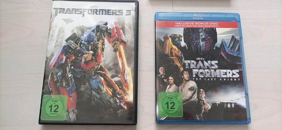 DVD 4 x TRANSFORMERS 1- 4  davon eine Bluray in Rostock