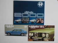 ALFA ROMEO Alfetta 2000+1.8L+ Giulietta  Auto Prospekte 1976/1977 Rheinland-Pfalz - Kaiserslautern Vorschau