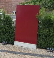 Stele aus Aluminium, BxHxT:100x180x10cm, rot Nordrhein-Westfalen - Ibbenbüren Vorschau