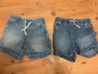 2x Kinder Jeans Shorts blau Gr. 98 Niedersachsen - Gifhorn Vorschau
