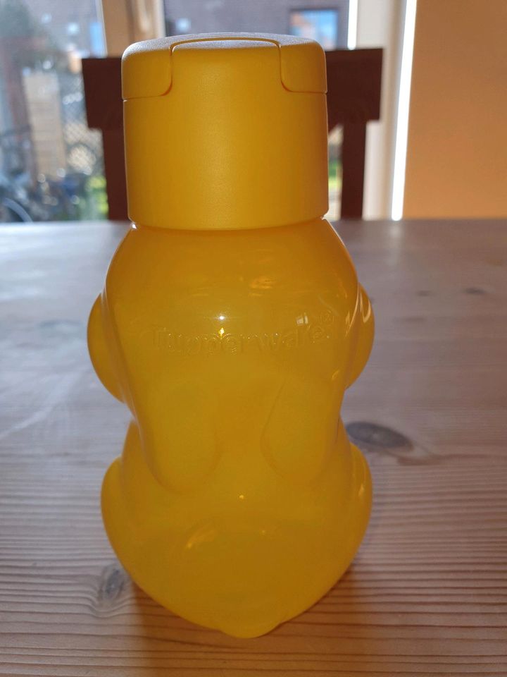 Neu Eco Tupperware Trinkflasche Hase Ostern gelb in Schwedeneck