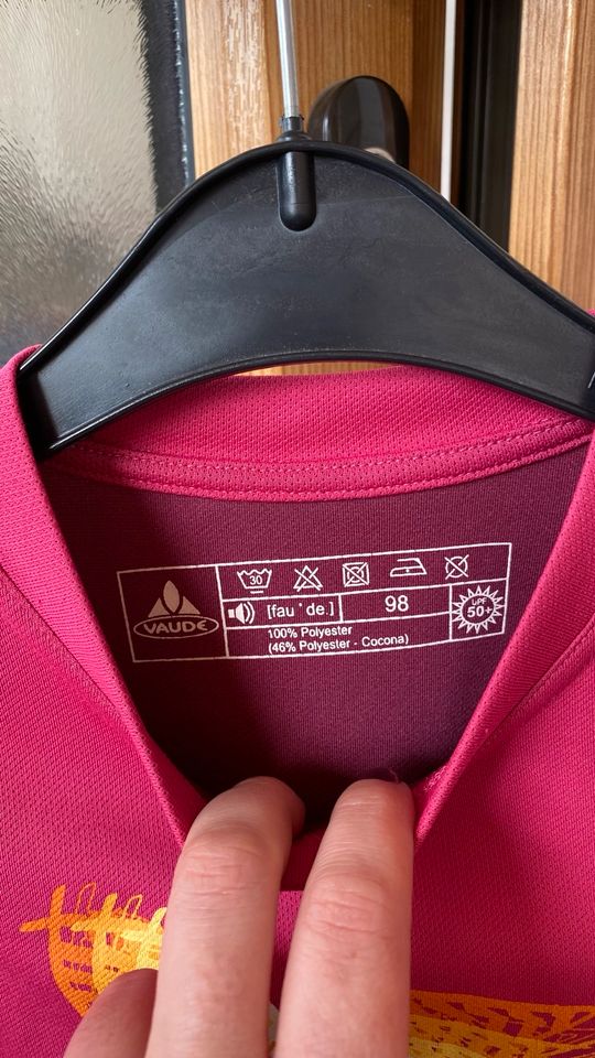 Vaude Shirt Langarmshirt UV 50+ Kinder Gr. 98 in Bad Kötzting