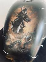 Custom Peanut Wassel Tank Harley Davidson Chopper Bonn - Plittersdorf Vorschau