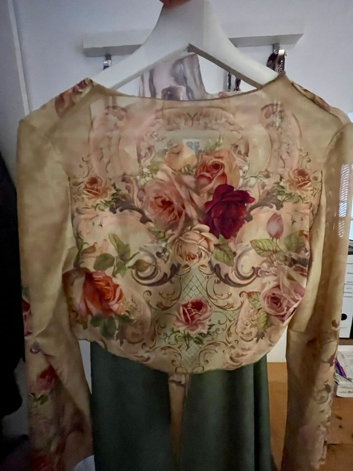 Michal Negrin Rosen Bolero Jäckchen Größe M - NP 329,00 Euro in Übersee