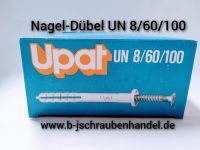 Nageldübel Upat Senkkopf UN 8/60/100 gelb verzinkt Art. Nr: 567 Bielefeld - Sennestadt Vorschau