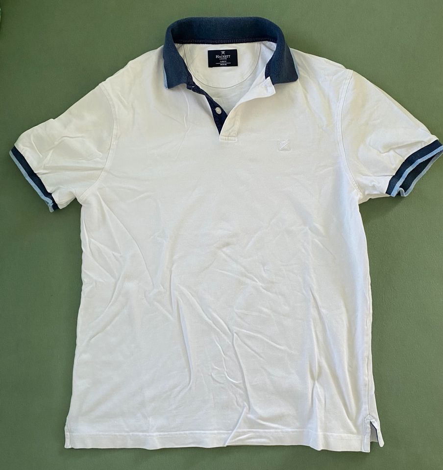 Hackett Polo weiß Gr. M in Stuttgart