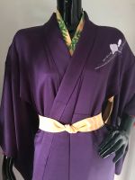 Original japanischer Kimono, Houmongi, reine Seide, Violett, Neu Nordrhein-Westfalen - Niederkrüchten Vorschau