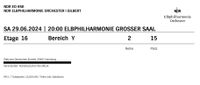 2 Tickets Elbphilharmonie 29.06 NDR Orchester 20 Uhr Wandsbek - Hamburg Marienthal Vorschau